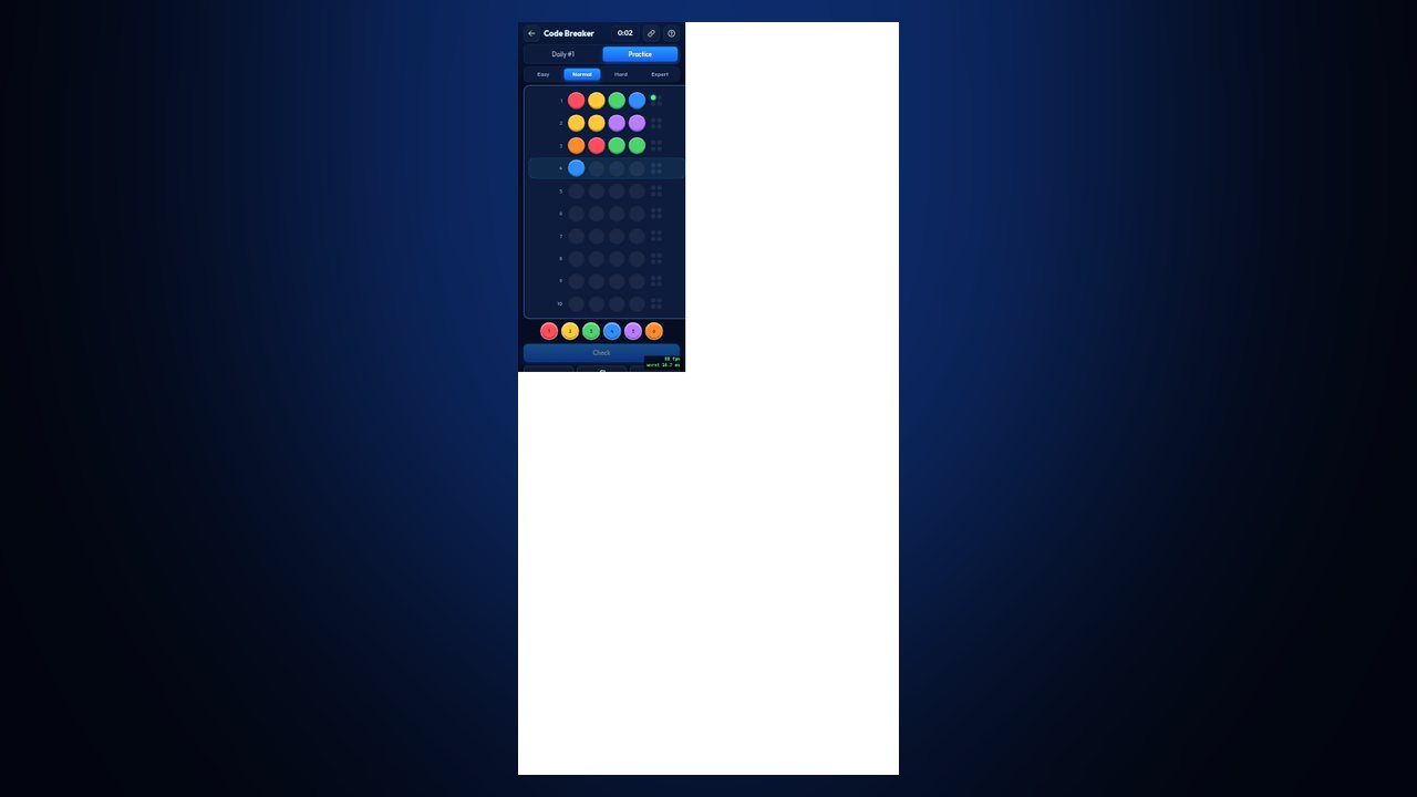 Colour Code screenshot 1
