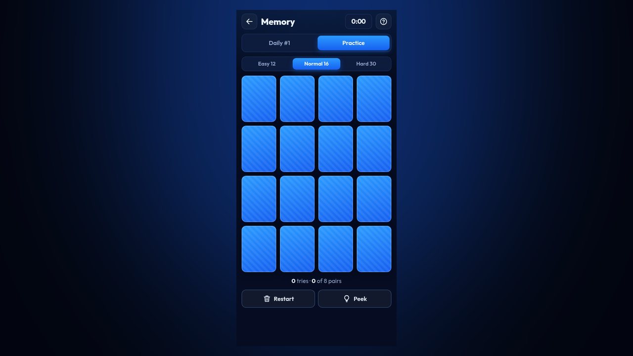 Memory screenshot 1