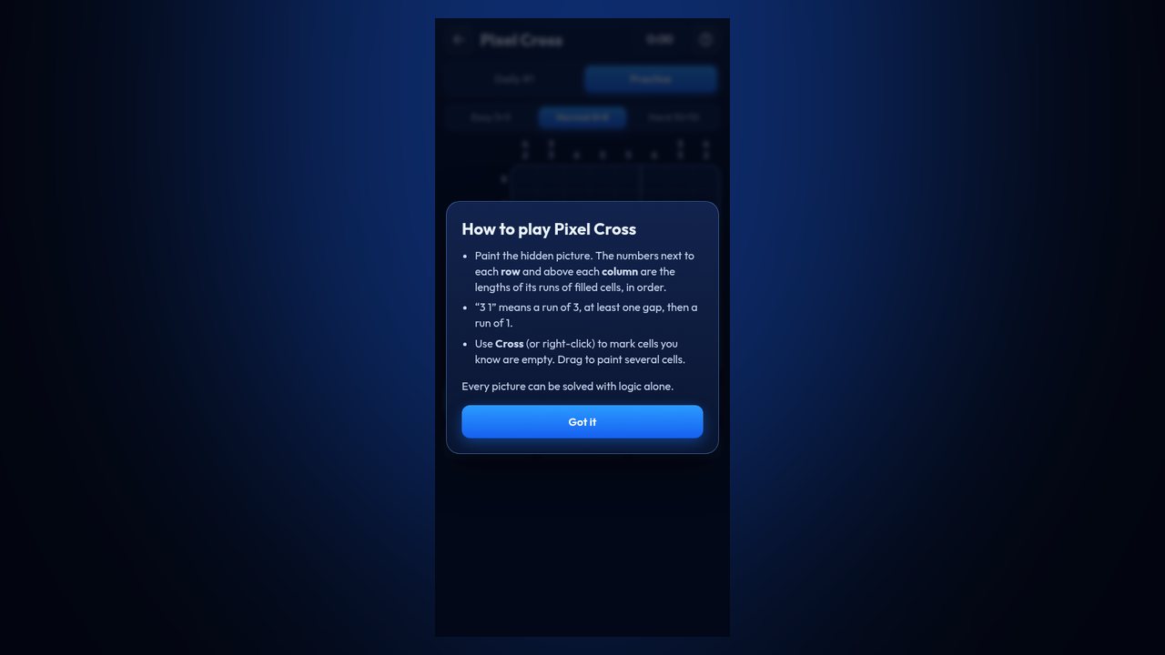 Pixel Cross screenshot 2