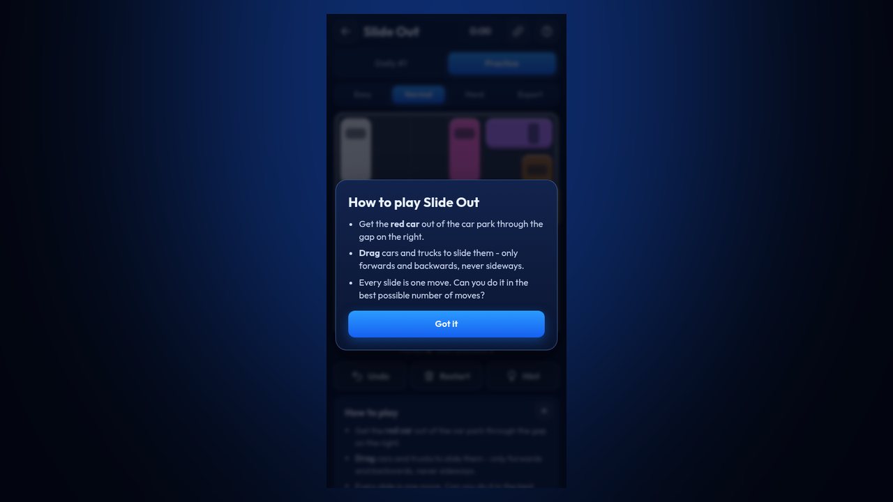 Slide Out screenshot 2